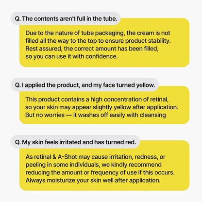 The Vita A Retinal Shot – Firming & Anti-Wrinkle Serum with Retinal + Matrixyl (15ml)