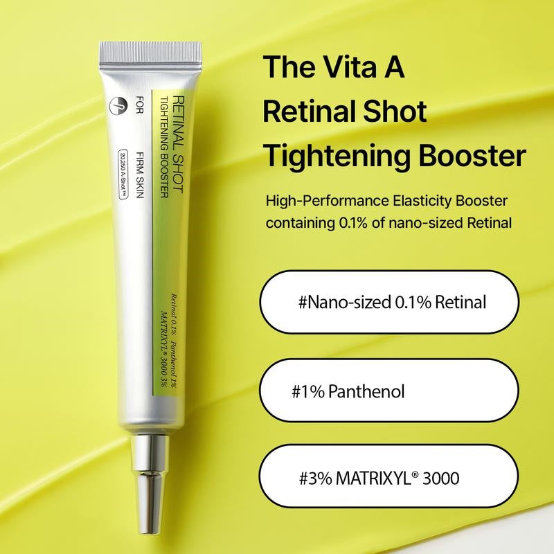 The Vita A Retinal Shot – Firming & Anti-Wrinkle Serum with Retinal + Matrixyl (15ml)
