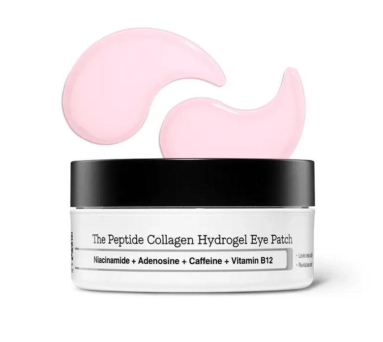 Peptide Collagen Hydrogel Eye Patches (60pcs) – Reduce Puffiness & Dark Circles in 10 Minutes