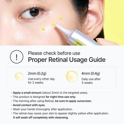 The Vita A Retinal Shot – Firming & Anti-Wrinkle Serum with Retinal + Matrixyl (15ml)