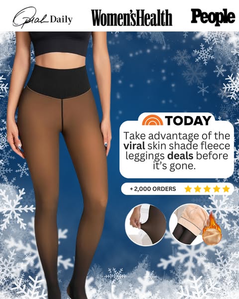 ❄️Hot Sale 50% OFF!!⚡50K+ SOLD!❄️One-Seam Shaping  Leggings✨✨Stay Warm.Look Snatched. 💕