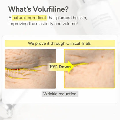 Glass Skin Collagen Volufiline Cream-in-Serum Duo – Gentle, Nourishing Moisturizer for Firming, Hydrating & Radiant Skin