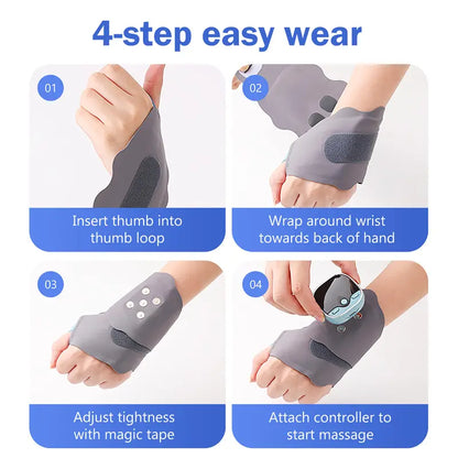 Heated Hand Massager – Relieve Hand & Wrist Pain, Improve Circulation, and Relax in Minutes